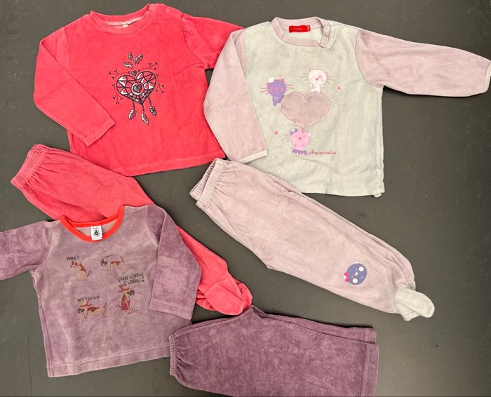 Lot 3 pyjamas 2 pièces