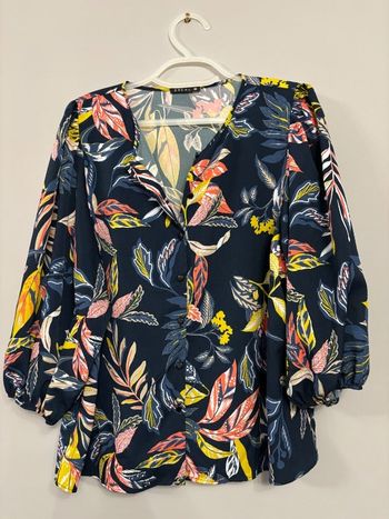 Blouse fleurie