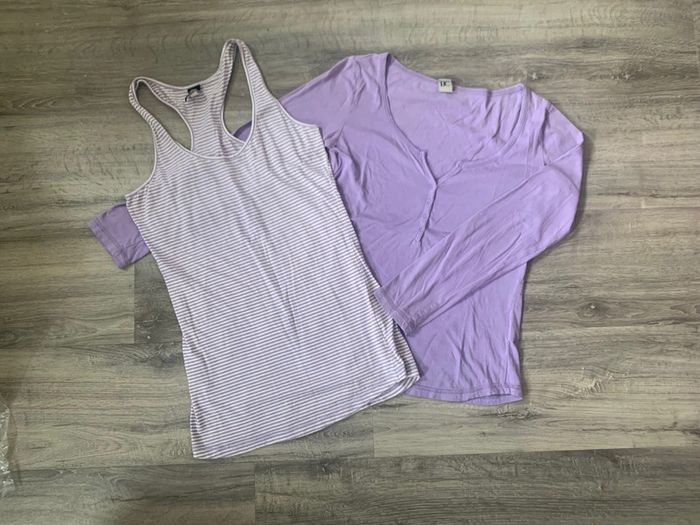 Ensemble debardeur -maillot manches longues - photo numéro 2