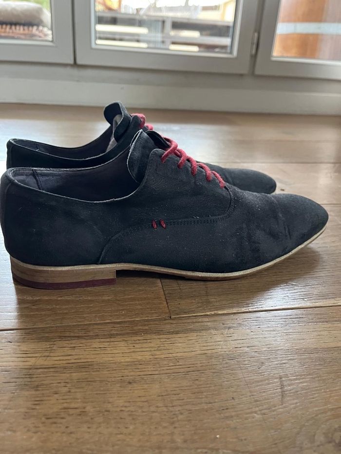 Chaussures Hommes bleus - Minelli - Daim - 41 - photo numéro 3