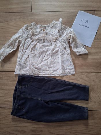 Ensemble bébé fille 18 mois