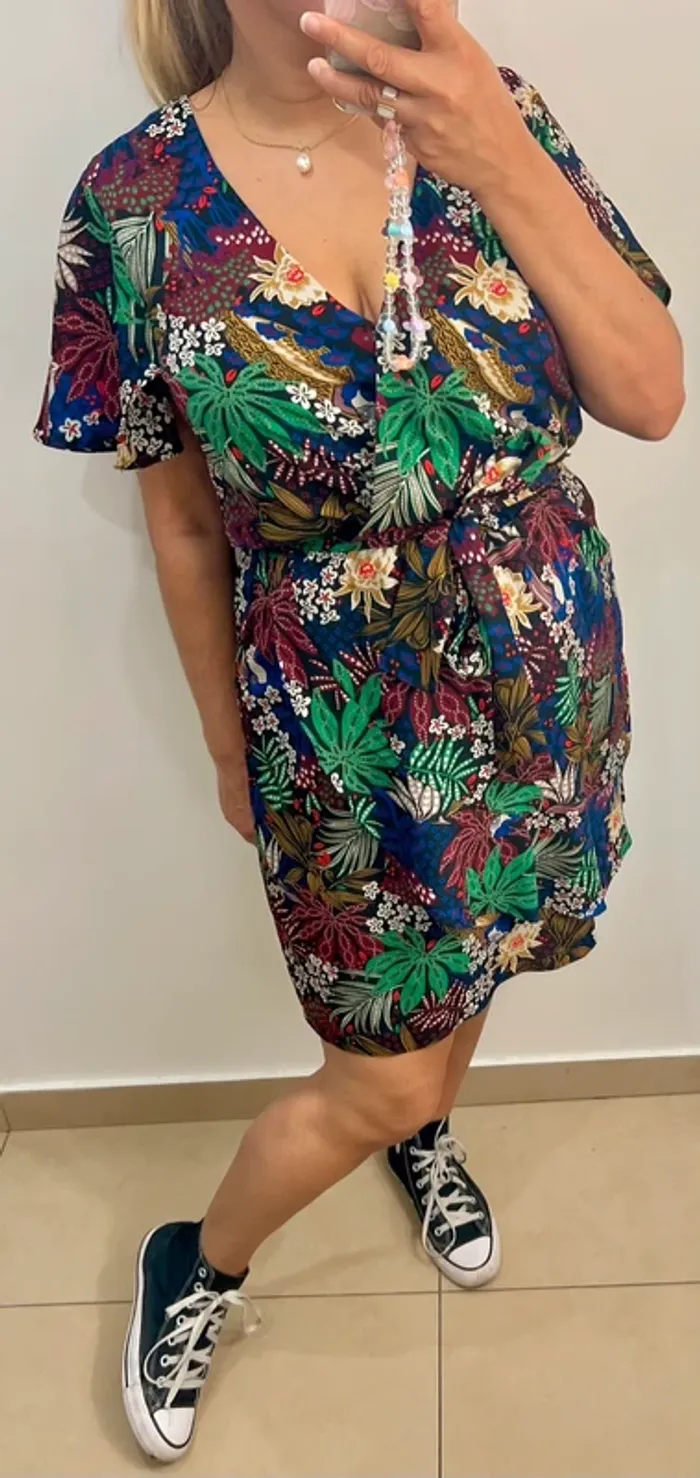 Robe Imprimée IKKS - photo numéro 4