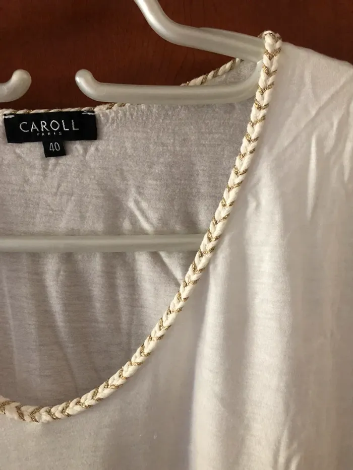 Tee shirt Caroll en taille 40 - photo numéro 2