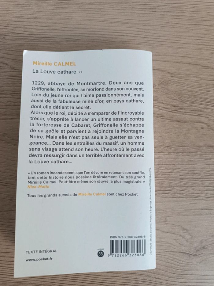 Livre,la louve cathares - photo numéro 2