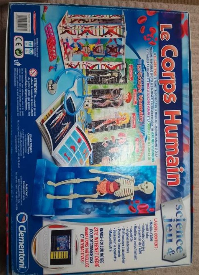 Jeux Le corps Humain De Science Est Jeux - photo numéro 2