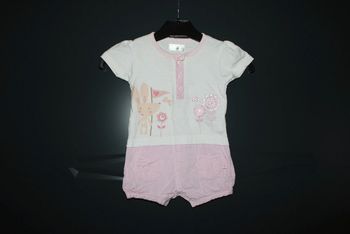 Bodie combinaison manches courtes taille 3 mois 60 cm