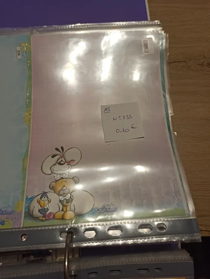 Feuille Diddl A5 235 0,60€
