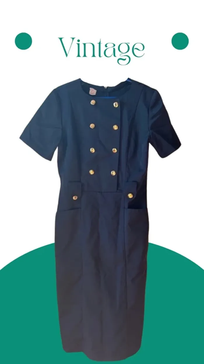 Robe Vintage Eighties Années 80