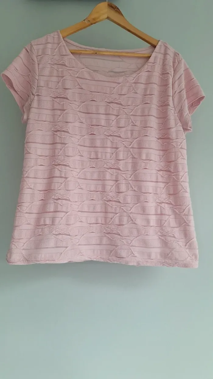 Tee-shirt rose
