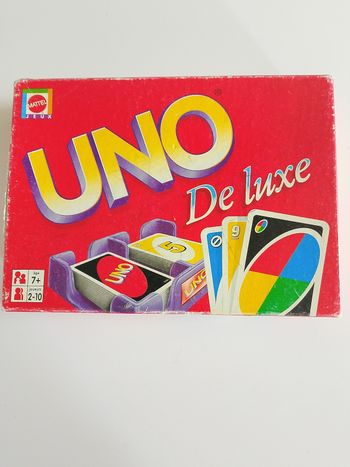 Uno de luxe Mattel complet sans notice