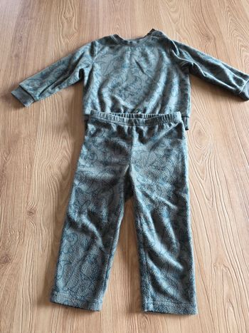 Pyjama polaire 24 mois - motifs dinosaures  - kiabi