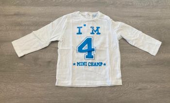T-shirt manches longues bébé rêve 9 mois