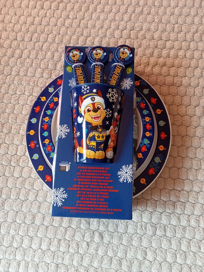 Coffret repas pat patrouille Noël - photo numéro 2