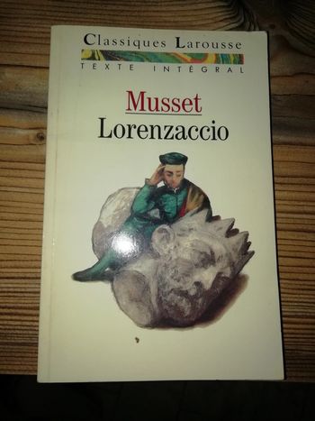 Livre musset lorenzaccio
