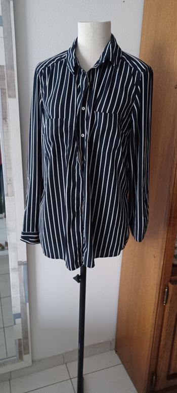 Très jolie chemise manches longues femme T XL