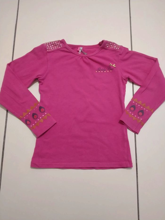 Tee shirt manche longue fille 6 ans