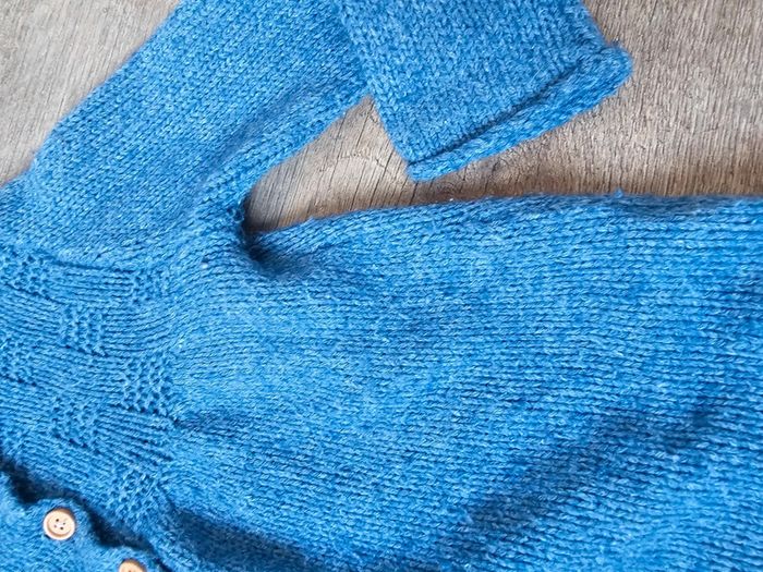 Gilet laine bleu cyrillus 6 ans - photo numéro 10