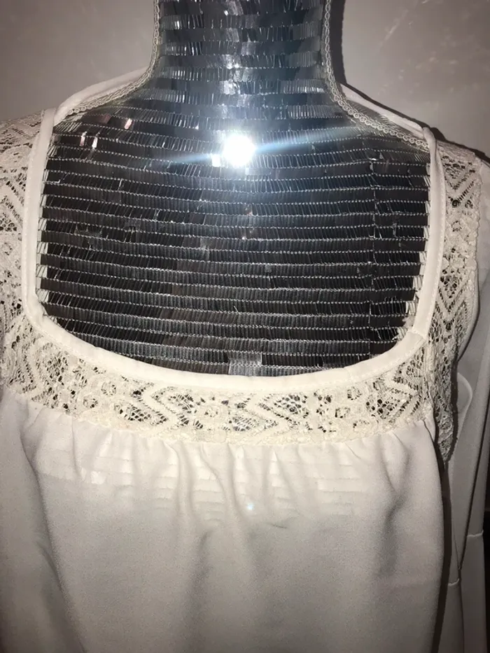 Top blouse oversize taille M - photo numéro 2