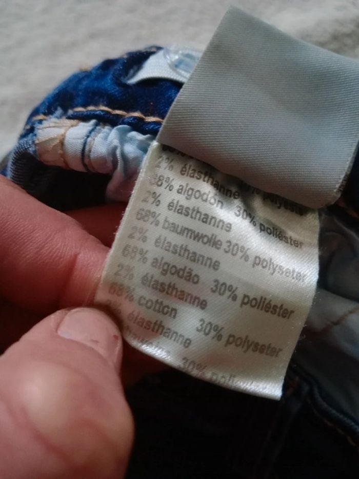 Jean fille 4 ans slim strass c48 - photo numéro 11