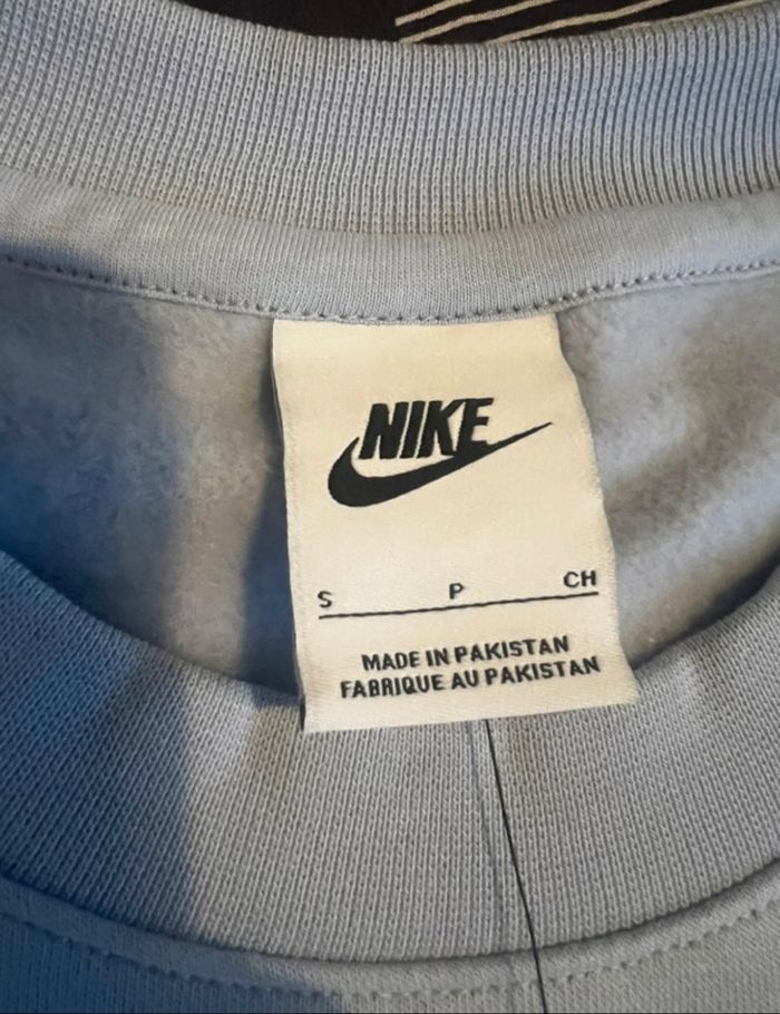 Sweat bleu Nike S - photo numéro 4