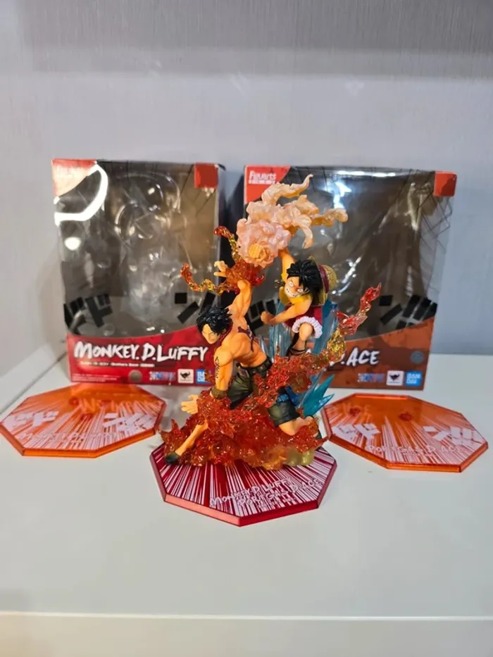 One Piece Figurine Figuarts ZERO Monkey D. Luffy Brother's Bond 19cm - photo numéro 2