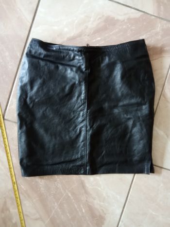 Jupe 100/ cuir