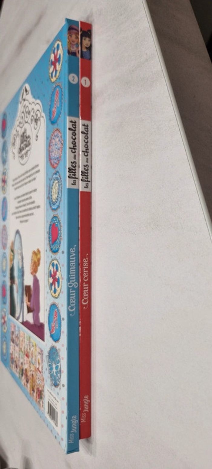 Lot de 2 livres Les Filles au Chocolat Tome 1 et 2 - photo numéro 4