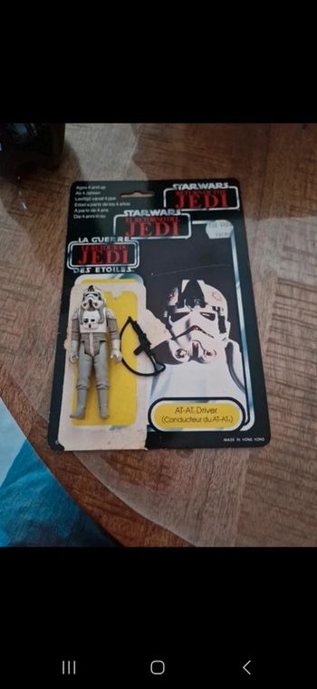 Star Wars Vintage 1983 Palitoy Trilogo AT-AT Driver 70-Back MOC