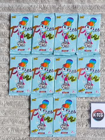 10 boosters My Little Pony Kayou – cartes à collectionner