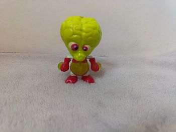 Rare Figurine EXOGINI Série 3 UFO - Martien Cerveau "Brain" Vintage