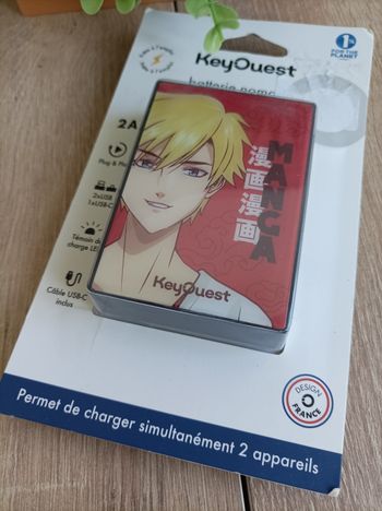 Batterie nomade motif manga keyouest