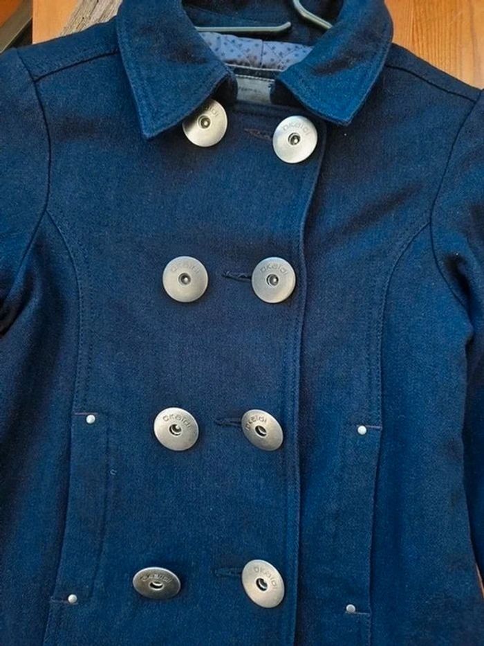 Caban manteau chaud, marine Okaïdi, 8 ans - photo numéro 2