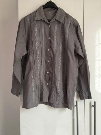chemise grise neuve