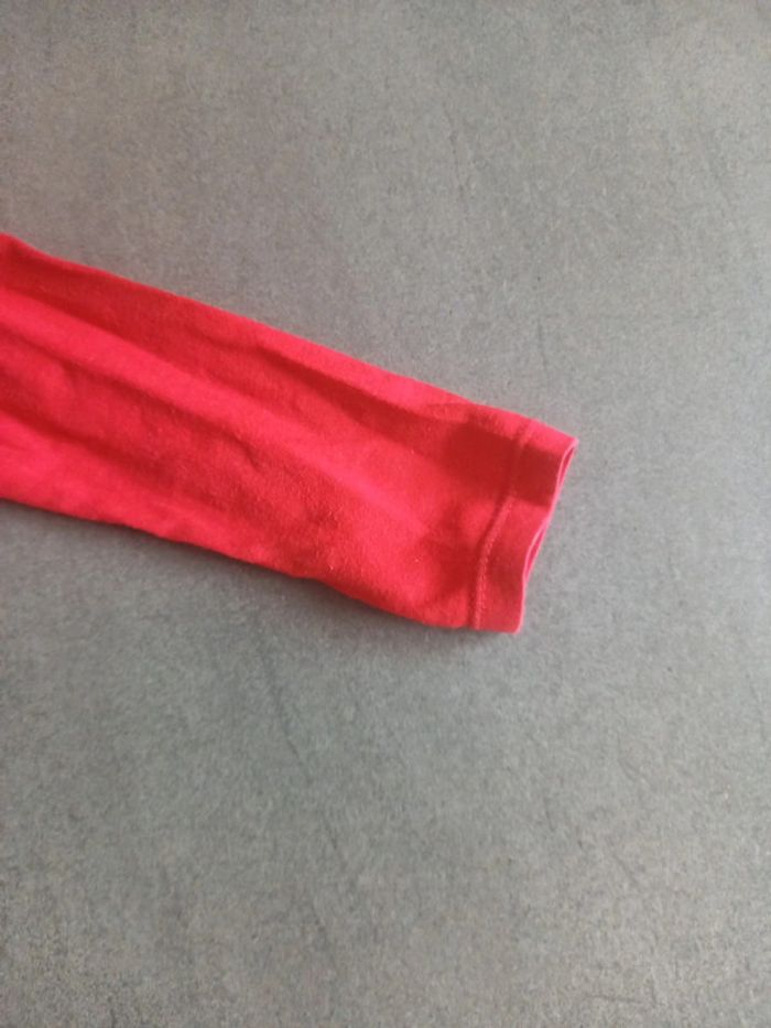 Tee-shirt Orchestra rouge manche longues 5 ans - photo numéro 5