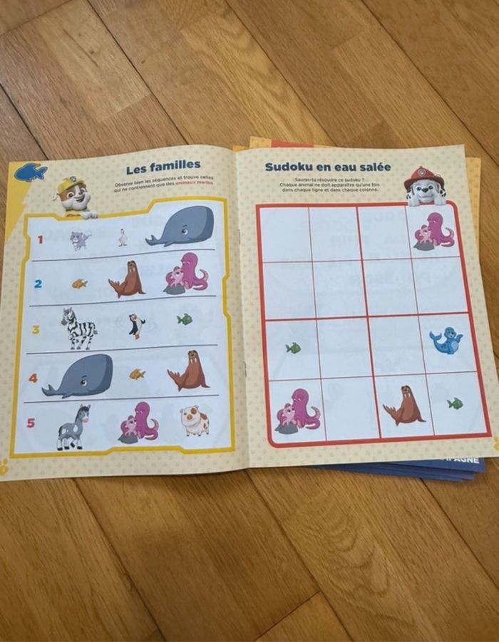 Lot de livres d’activités - Animaux - photo numéro 2