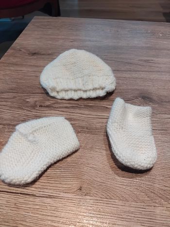 Bonnet et chaussons