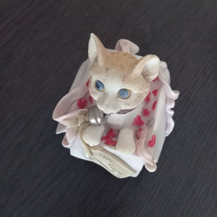 Petite statuette décorative "Chat" - photo numéro 4
