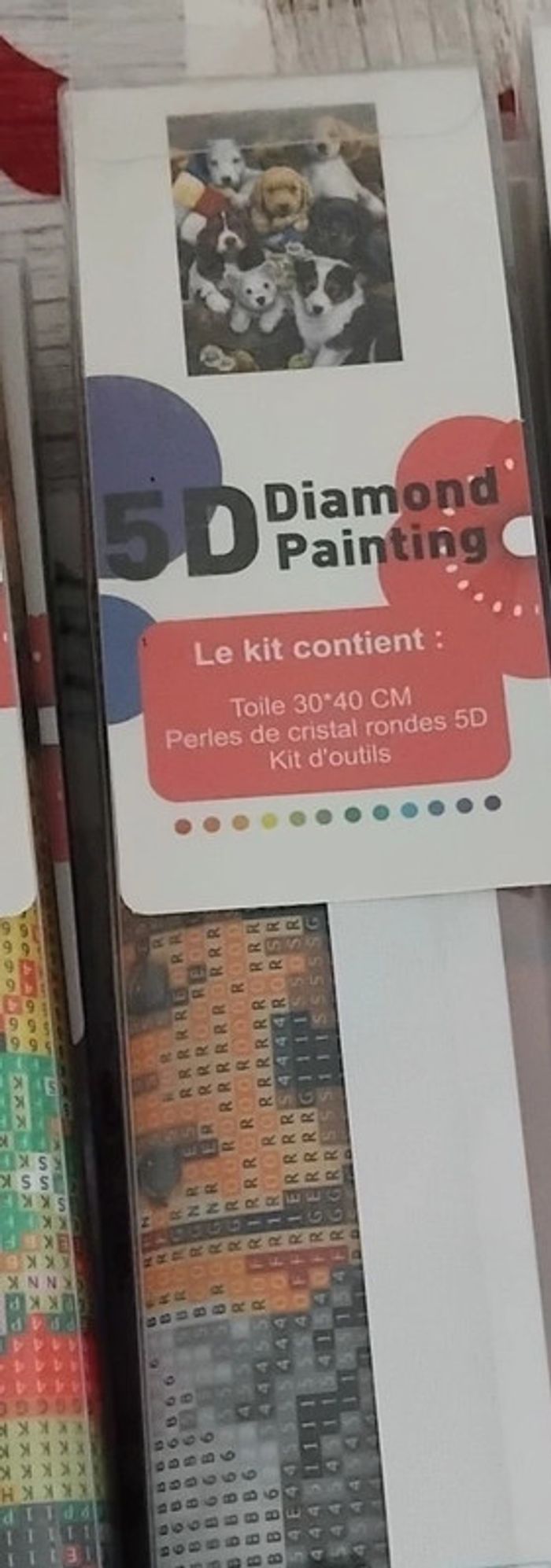 Diamonds painting
