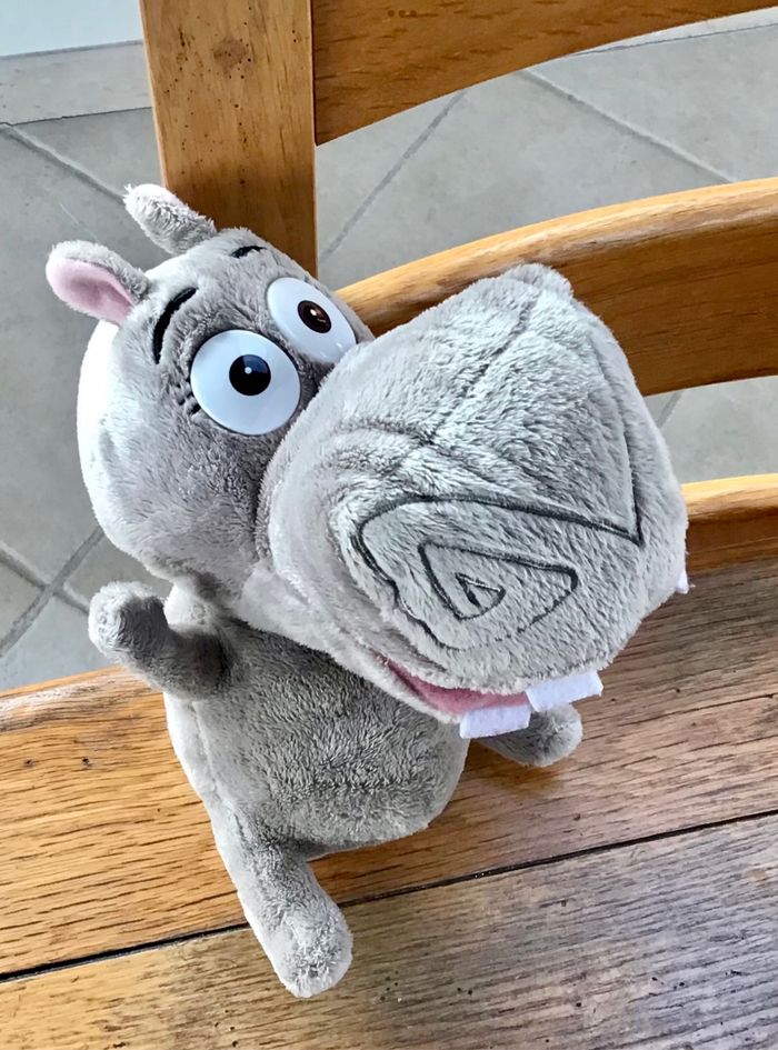 Peluche hippopotame