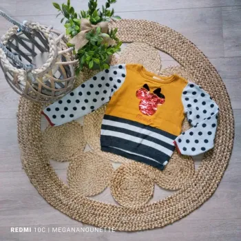 🧸 Pull Disney Orchestra – Minnie chic et tendance !