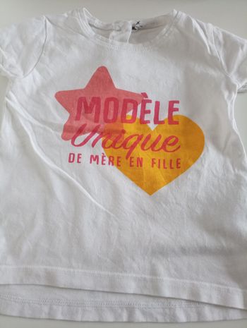 Tee shirt Manches courtes
