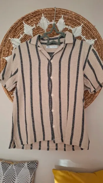 Chemise lin coton
