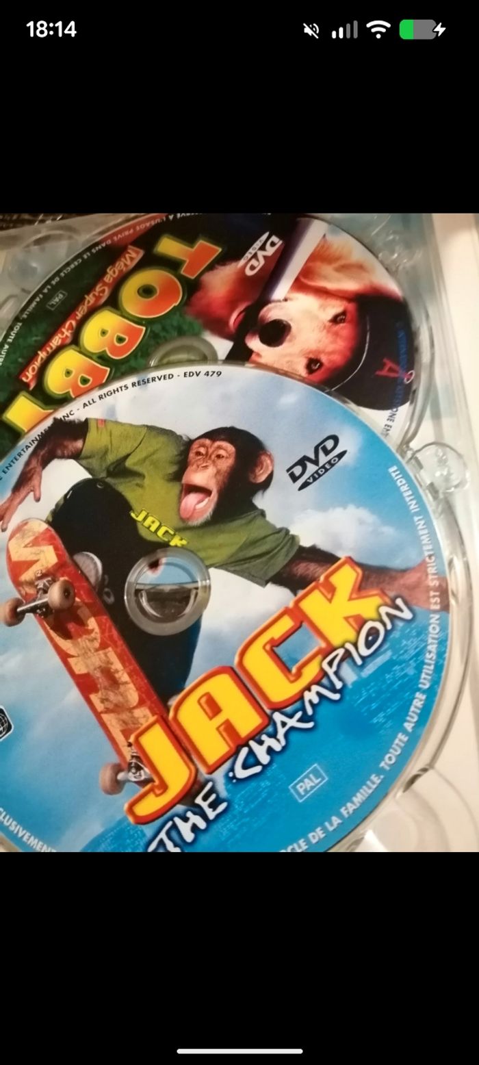Lot de 2 DVD Jack et Tobby - photo numéro 3