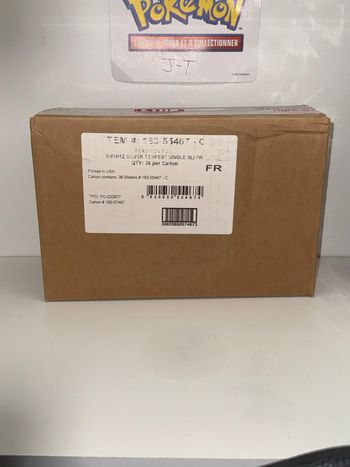 Case de 36 blisters Pokémon EB12 Tempête Argentée – scellée (FR) – Boosters officiels