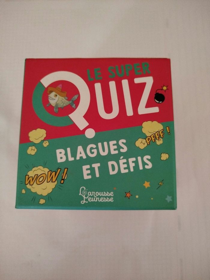 Coffret Le super quiz Blagues et défis