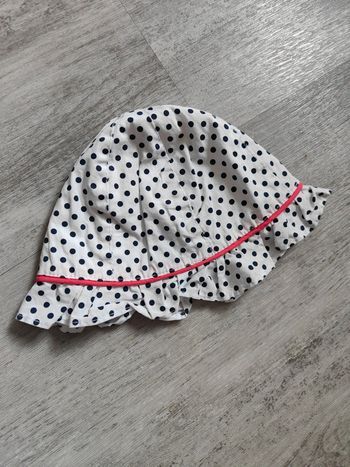 Chapeau soleil bob 🌞 bébé fille 9-12m