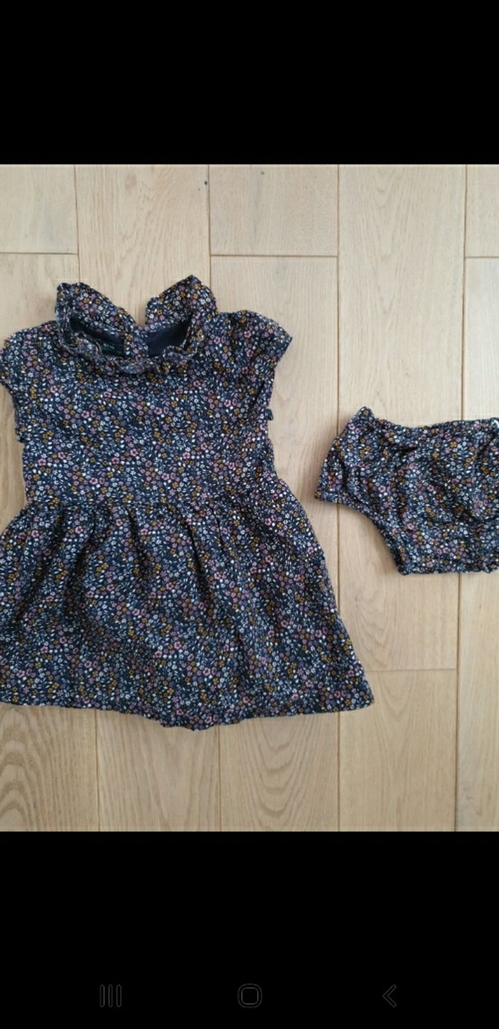 Robe et culotte 12 mois
