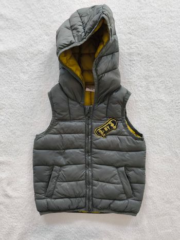 Doudoune sans manche 2 ans