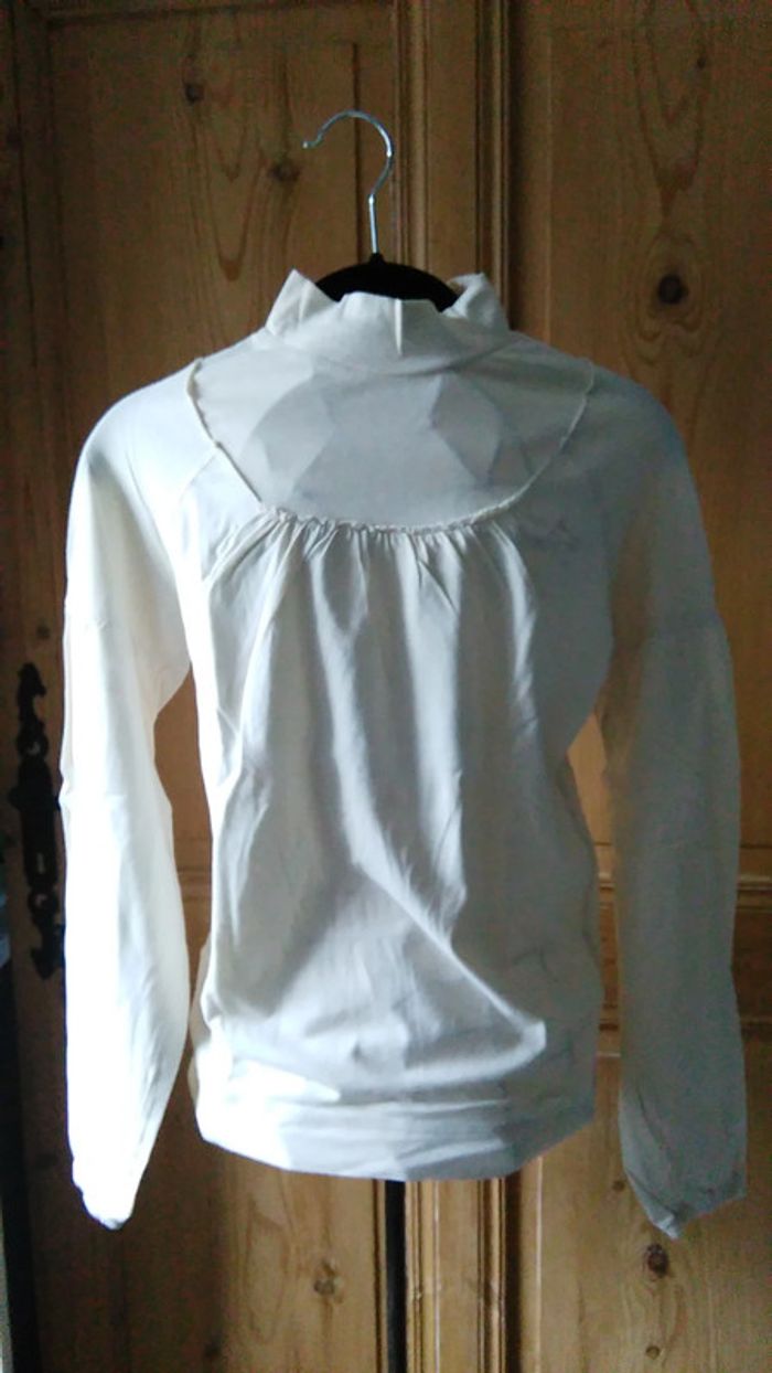 Col montant blanc crème La Redoute