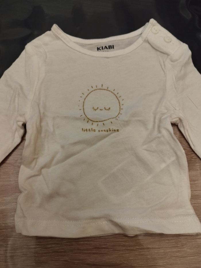 Lot t shirts 1 mois - photo numéro 2